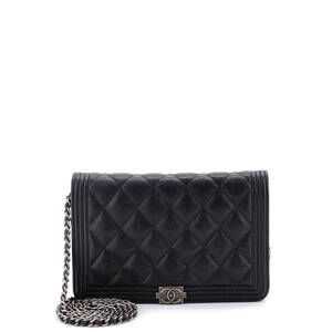 Chanel Boy Wallet On Chain Quilted #233968C30B